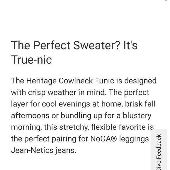 Duluth Trading Co Womens Cowl Neck I7Sweater XSMALL Cotton Blend Pockets Outdoor - Picture 7 of 7